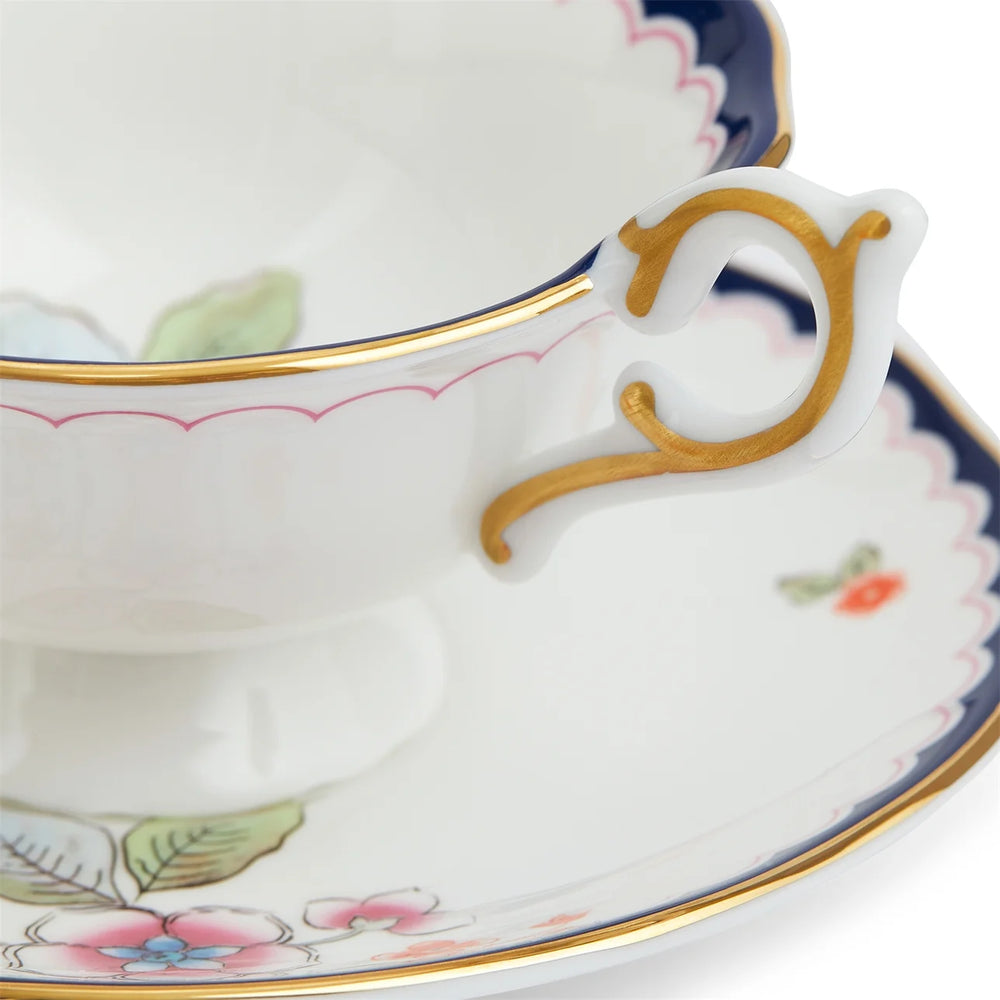 
                  
                    Load image into Gallery viewer, Jasmine Bloom Teacup &amp;amp; Saucer
                  
                