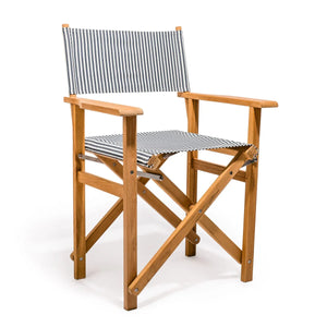 
                  
                    Load image into Gallery viewer, Directors Chair - Laurens Navy Stripe
                  
                