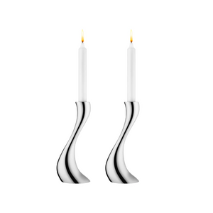 
                  
                    Load image into Gallery viewer, Cobra Candle Holders Medium (set of 2)
                  
                