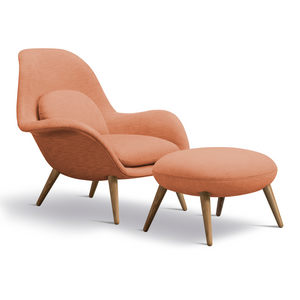 
                  
                    Load image into Gallery viewer, Swoon Lounge Chair + Ottoman
                  
                