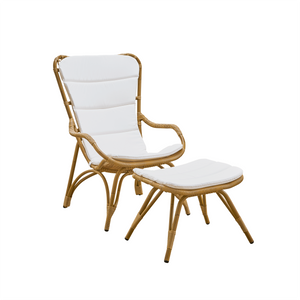 
                  
                    Load image into Gallery viewer, Monet Lounge Chair + Foostool (indoor/outdoor)
                  
                