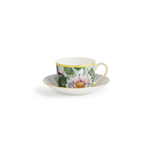 
                  
                    Load image into Gallery viewer, Waterlily Teacup &amp;amp; Saucer
                  
                