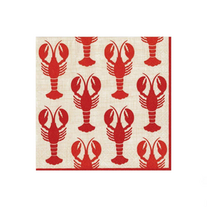 
                  
                    Load image into Gallery viewer, Lobster Luncheon Napkins
                  
                