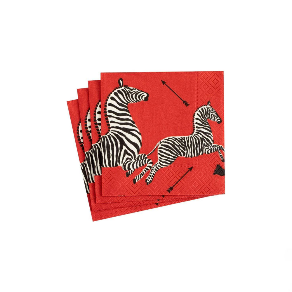 Zebras Cocktail Napkins