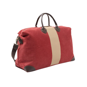 
                  
                    Load image into Gallery viewer, Duffel Bag Harvard Stripe
                  
                