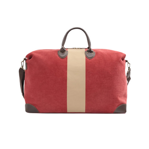 
                  
                    Load image into Gallery viewer, Duffel Bag Harvard Stripe
                  
                