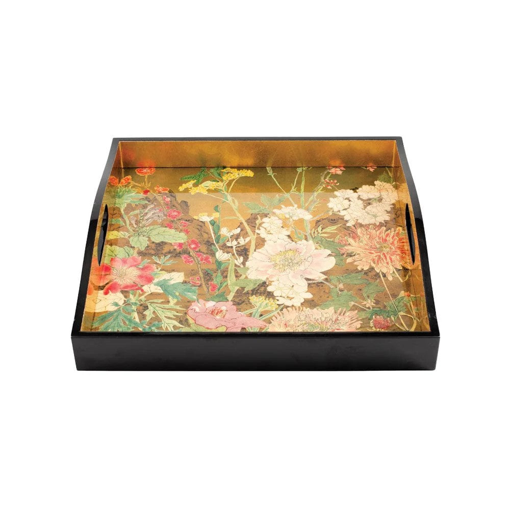 
                  
                    Load image into Gallery viewer, Mountain High Square Lacquer Square Tray
                  
                