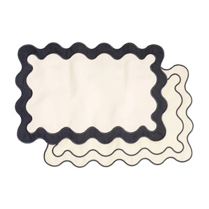 
                  
                    Load image into Gallery viewer, Placemat - Riviera White (set of 4)
                  
                